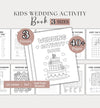 Kids Activity Pack Wedding, Wedding Coloring Book, Wedding Activity Books, Children's Wedding Activity Book, Kids Reception Table Activities